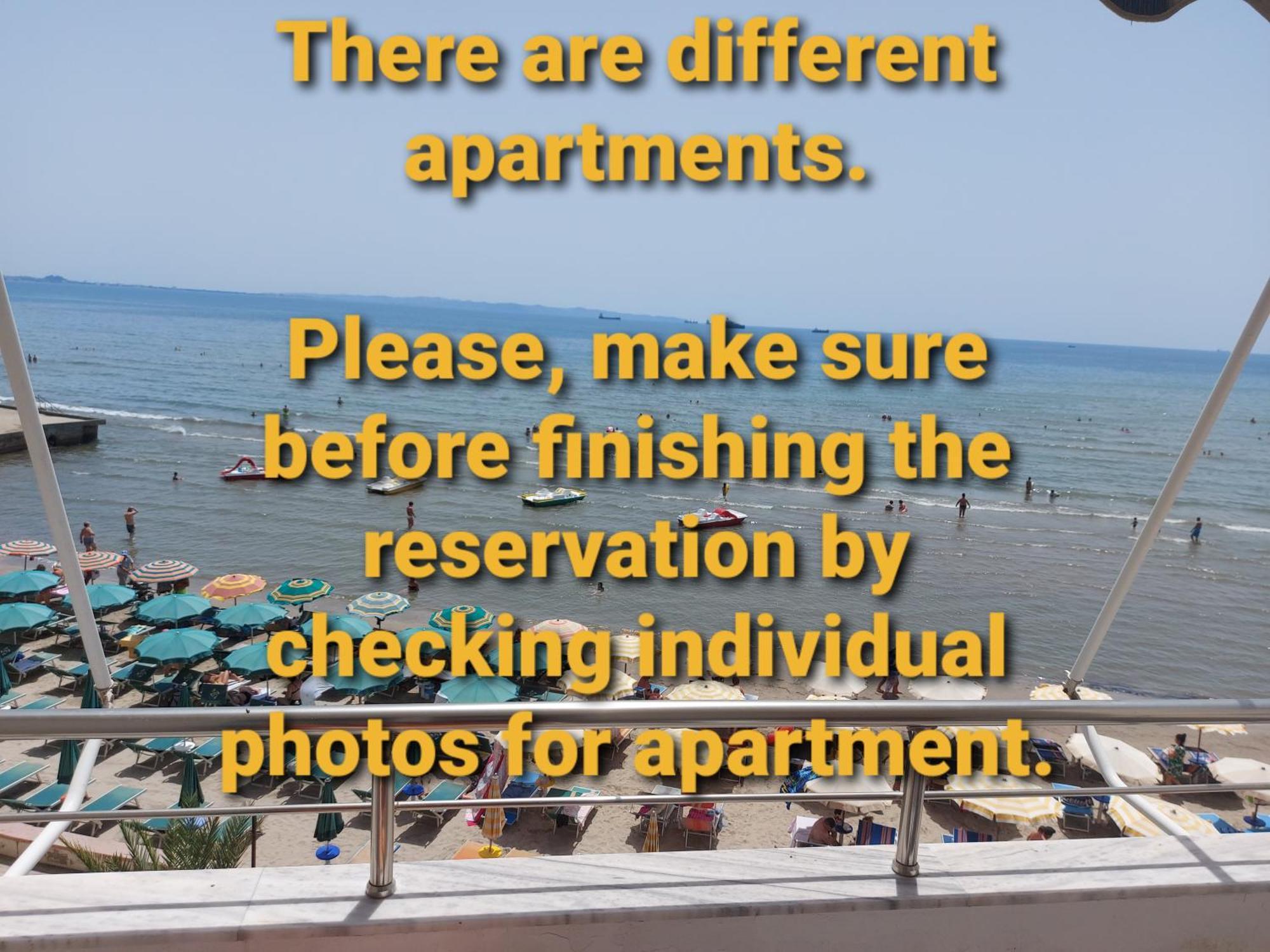 Bral Apartments 8 Two-Bedroom Beachfront Durrës Zewnętrze zdjęcie